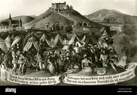 Siege of Weinsberg .